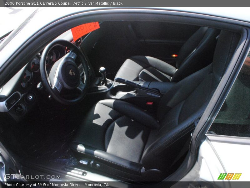 Arctic Silver Metallic / Black 2006 Porsche 911 Carrera S Coupe
