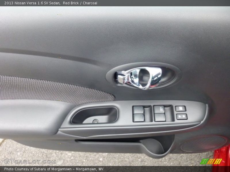 Red Brick / Charcoal 2013 Nissan Versa 1.6 SV Sedan