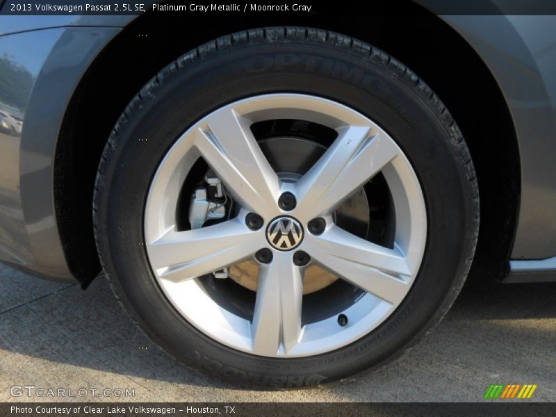  2013 Passat 2.5L SE Wheel
