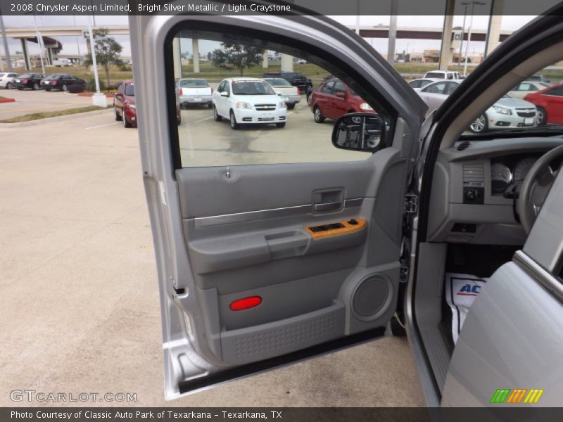 Bright Silver Metallic / Light Graystone 2008 Chrysler Aspen Limited