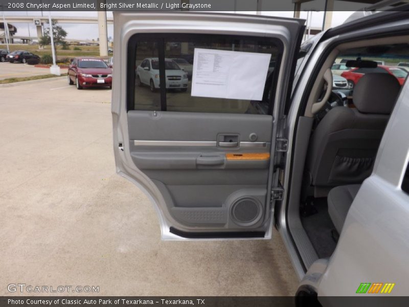 Bright Silver Metallic / Light Graystone 2008 Chrysler Aspen Limited