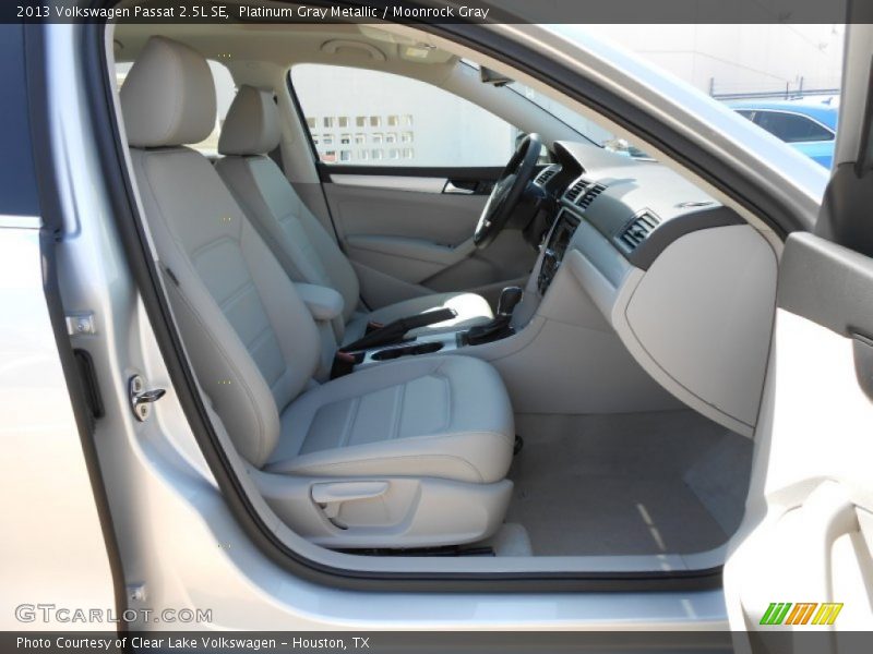  2013 Passat 2.5L SE Moonrock Gray Interior