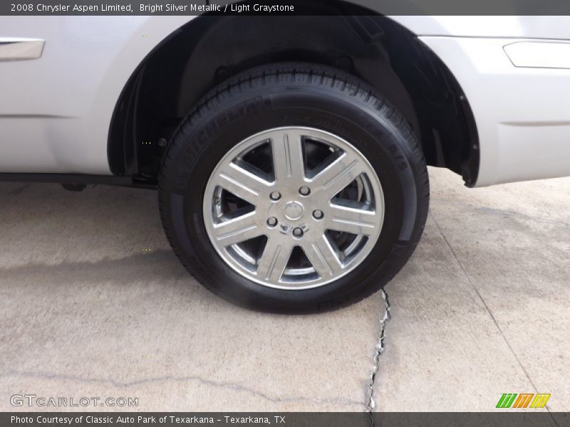 Bright Silver Metallic / Light Graystone 2008 Chrysler Aspen Limited