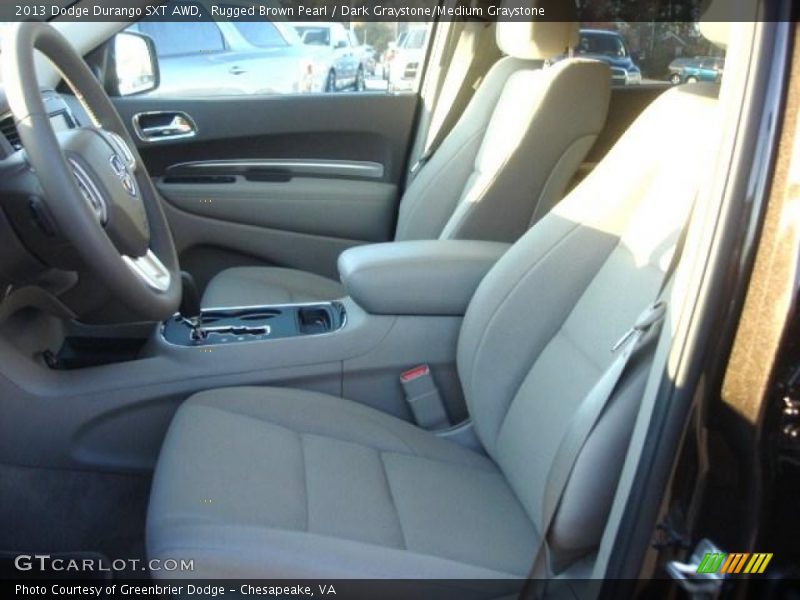 Rugged Brown Pearl / Dark Graystone/Medium Graystone 2013 Dodge Durango SXT AWD