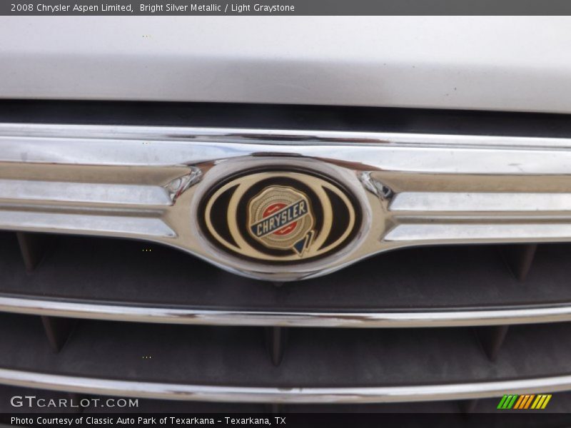 Bright Silver Metallic / Light Graystone 2008 Chrysler Aspen Limited