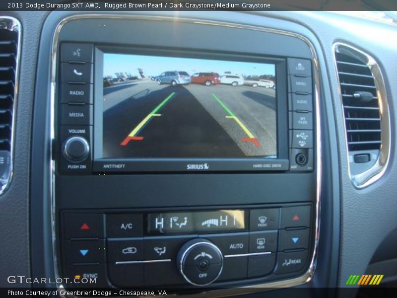 Rugged Brown Pearl / Dark Graystone/Medium Graystone 2013 Dodge Durango SXT AWD