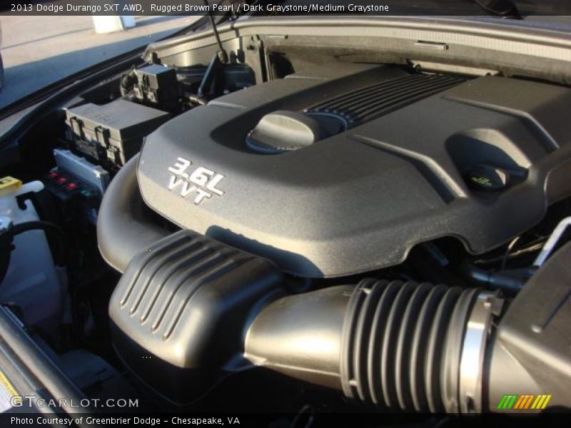  2013 Durango SXT AWD Engine - 3.6 Liter DOHC 24-Valve VVT Pentastar V6