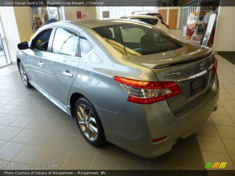 Magnetic Gray Metallic / Charcoal 2013 Nissan Sentra SR