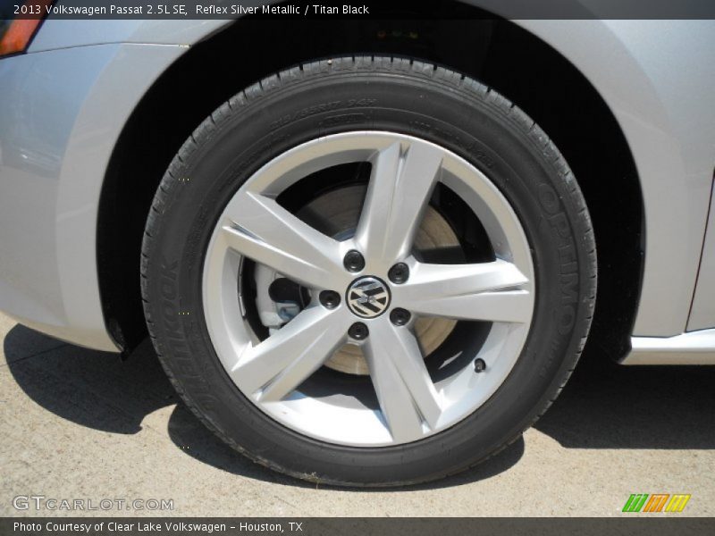  2013 Passat 2.5L SE Wheel