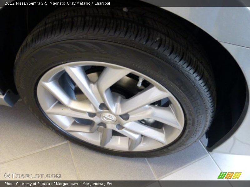 Magnetic Gray Metallic / Charcoal 2013 Nissan Sentra SR