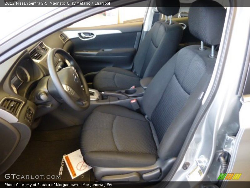 Magnetic Gray Metallic / Charcoal 2013 Nissan Sentra SR