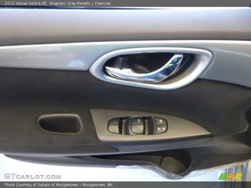 Magnetic Gray Metallic / Charcoal 2013 Nissan Sentra SR