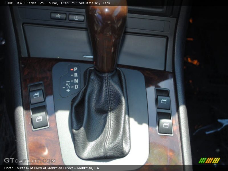 Titanium Silver Metallic / Black 2006 BMW 3 Series 325i Coupe