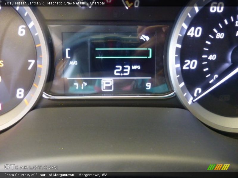 Magnetic Gray Metallic / Charcoal 2013 Nissan Sentra SR