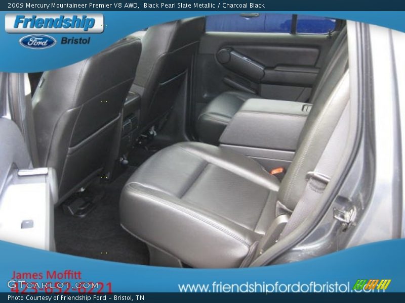 Black Pearl Slate Metallic / Charcoal Black 2009 Mercury Mountaineer Premier V8 AWD