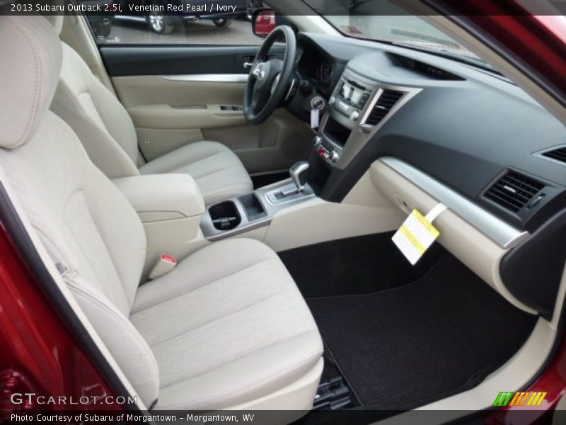 Venetian Red Pearl / Ivory 2013 Subaru Outback 2.5i