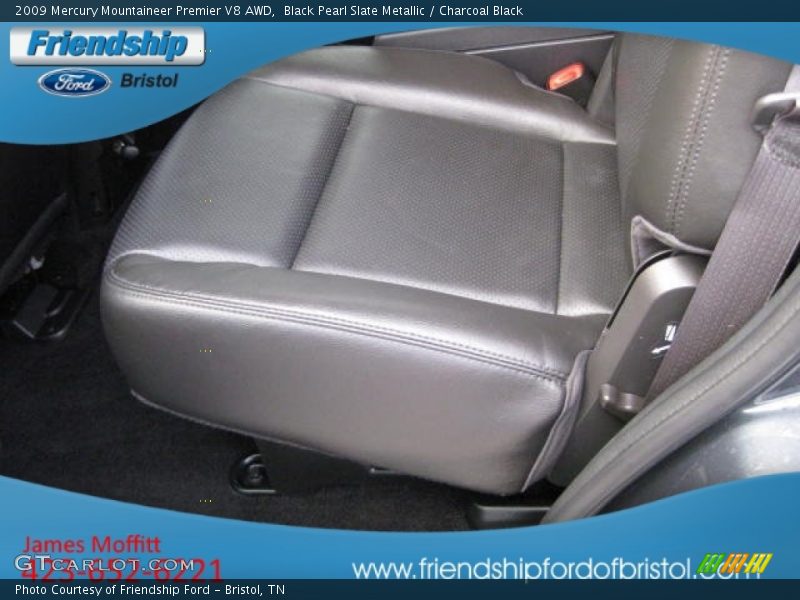 Black Pearl Slate Metallic / Charcoal Black 2009 Mercury Mountaineer Premier V8 AWD