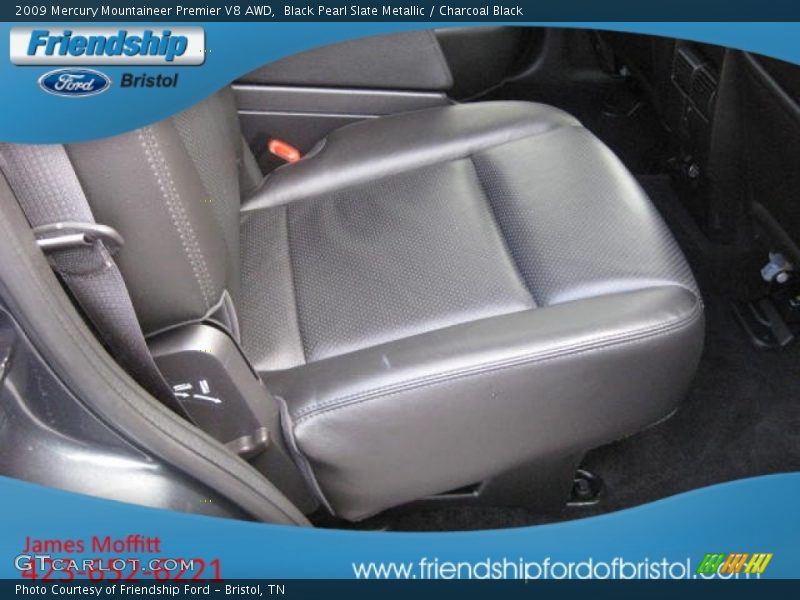 Black Pearl Slate Metallic / Charcoal Black 2009 Mercury Mountaineer Premier V8 AWD