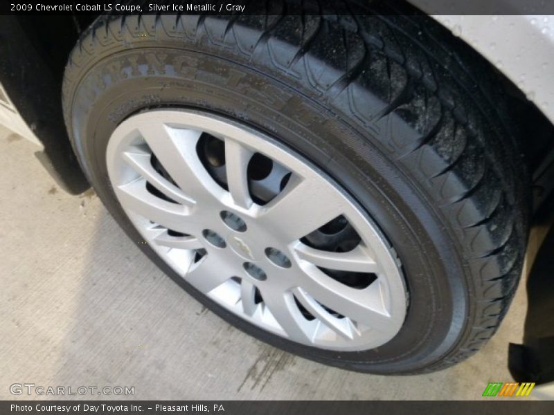 Silver Ice Metallic / Gray 2009 Chevrolet Cobalt LS Coupe