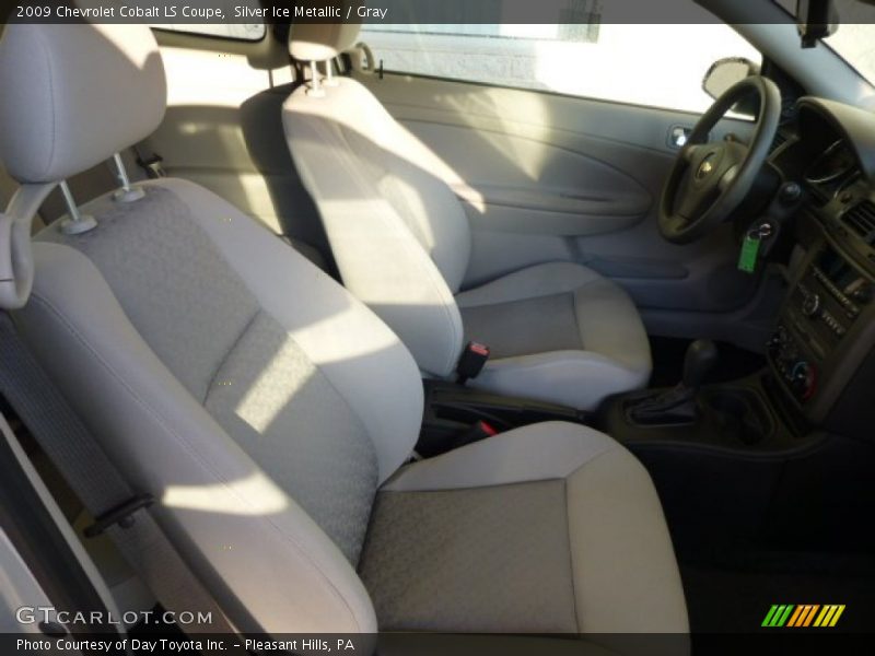 Silver Ice Metallic / Gray 2009 Chevrolet Cobalt LS Coupe