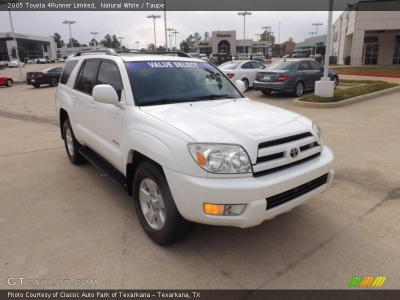 Natural White / Taupe 2005 Toyota 4Runner Limited