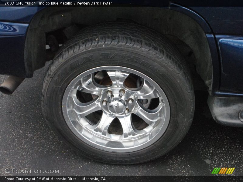 Indigo Blue Metallic / Pewter/Dark Pewter 2003 GMC Yukon