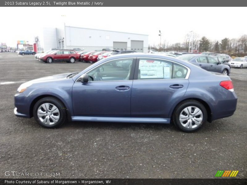  2013 Legacy 2.5i Twilight Blue Metallic