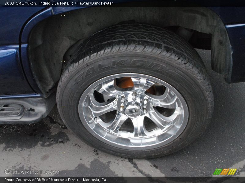 Indigo Blue Metallic / Pewter/Dark Pewter 2003 GMC Yukon