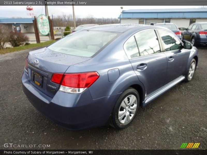 Twilight Blue Metallic / Ivory 2013 Subaru Legacy 2.5i