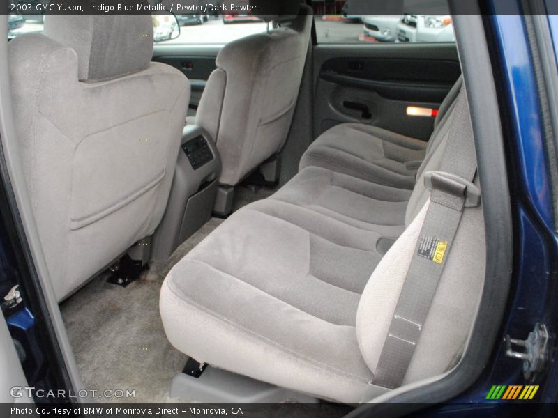 Rear Seat of 2003 Yukon 