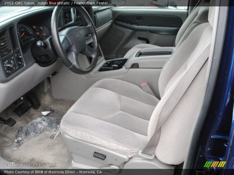 Front Seat of 2003 Yukon 