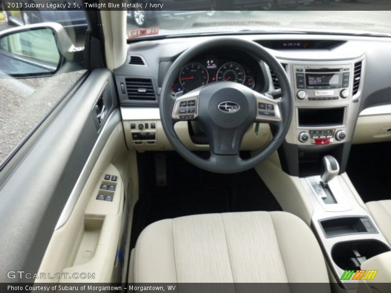 Dashboard of 2013 Legacy 2.5i