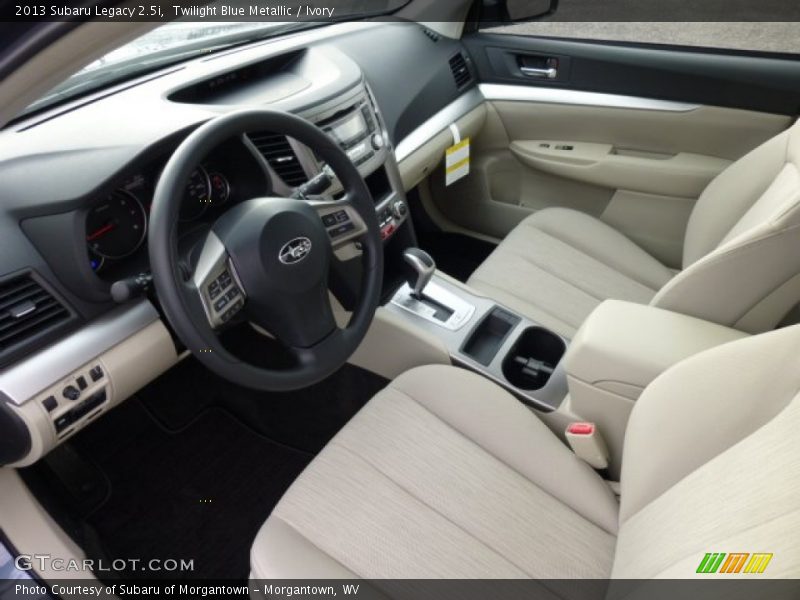 Ivory Interior - 2013 Legacy 2.5i 