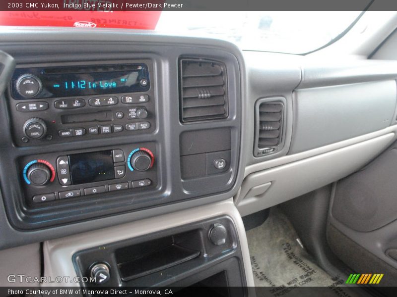 Indigo Blue Metallic / Pewter/Dark Pewter 2003 GMC Yukon