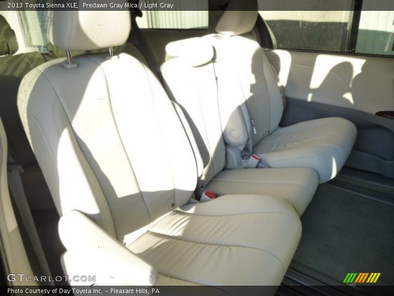 Predawn Gray Mica / Light Gray 2013 Toyota Sienna XLE