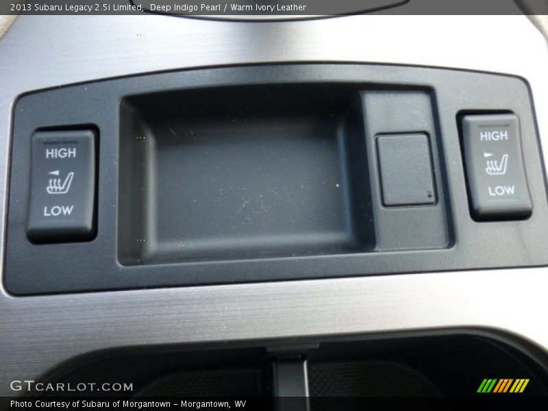Deep Indigo Pearl / Warm Ivory Leather 2013 Subaru Legacy 2.5i Limited