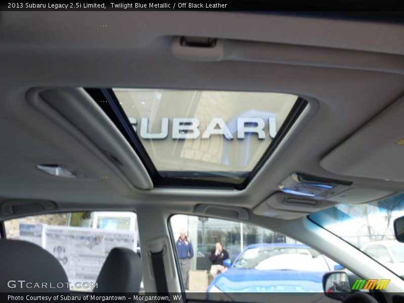 Twilight Blue Metallic / Off Black Leather 2013 Subaru Legacy 2.5i Limited