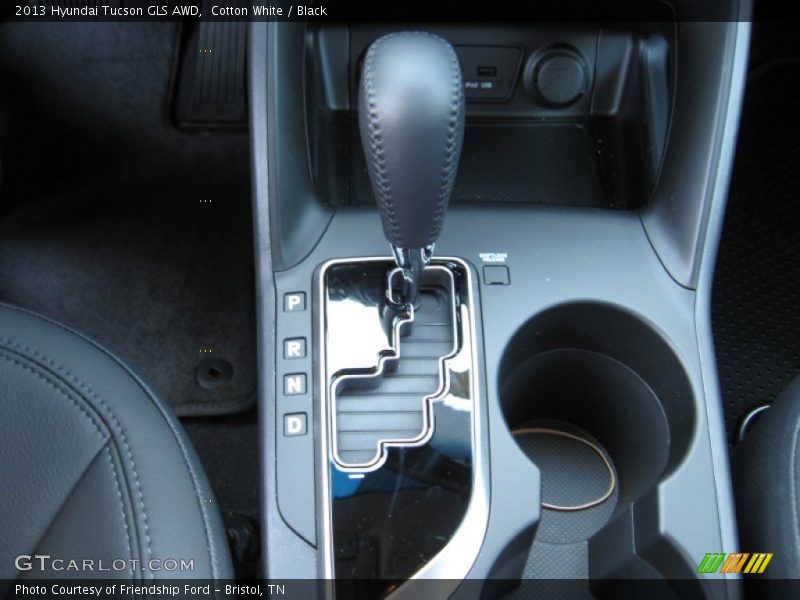 Cotton White / Black 2013 Hyundai Tucson GLS AWD