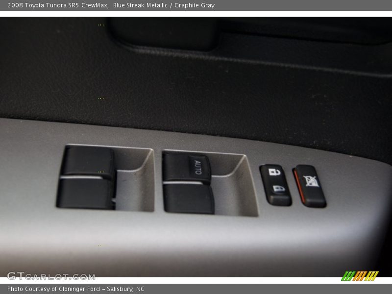 Blue Streak Metallic / Graphite Gray 2008 Toyota Tundra SR5 CrewMax