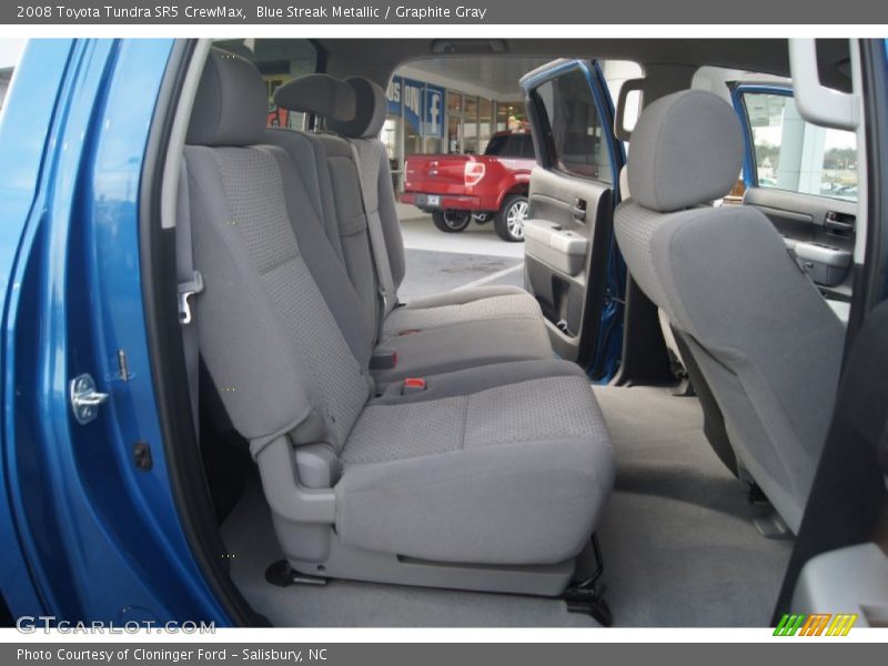 Rear Seat of 2008 Tundra SR5 CrewMax