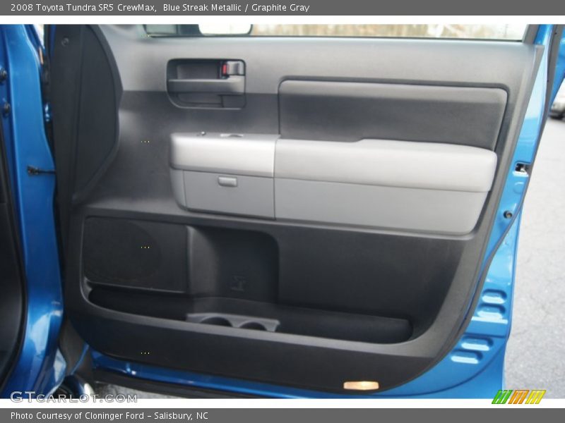 Blue Streak Metallic / Graphite Gray 2008 Toyota Tundra SR5 CrewMax