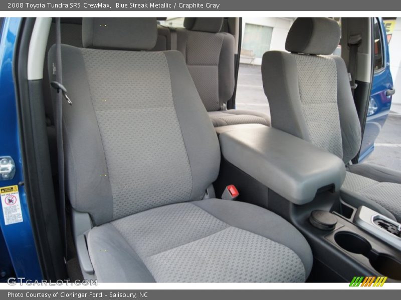 Blue Streak Metallic / Graphite Gray 2008 Toyota Tundra SR5 CrewMax