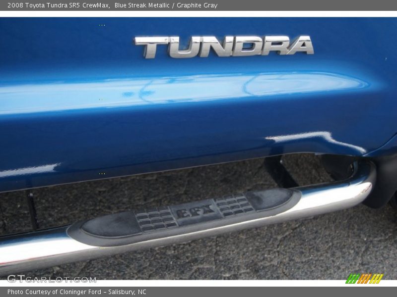 Blue Streak Metallic / Graphite Gray 2008 Toyota Tundra SR5 CrewMax