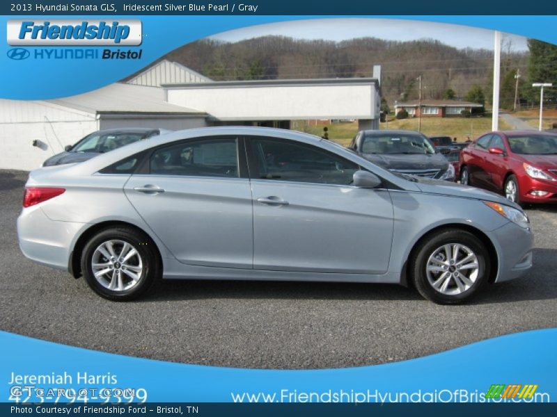 Iridescent Silver Blue Pearl / Gray 2013 Hyundai Sonata GLS