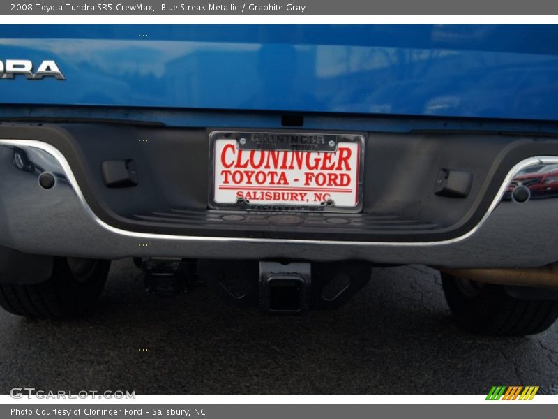 Blue Streak Metallic / Graphite Gray 2008 Toyota Tundra SR5 CrewMax