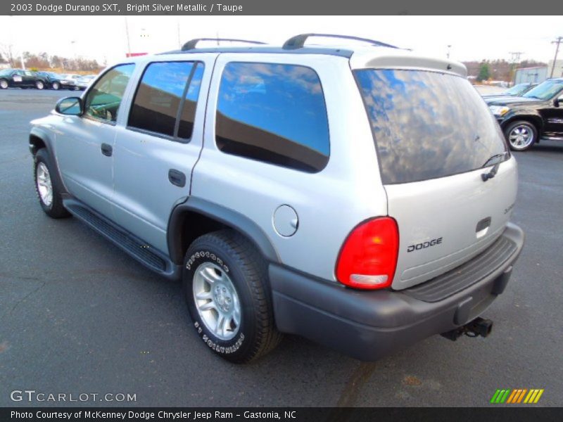 Bright Silver Metallic / Taupe 2003 Dodge Durango SXT