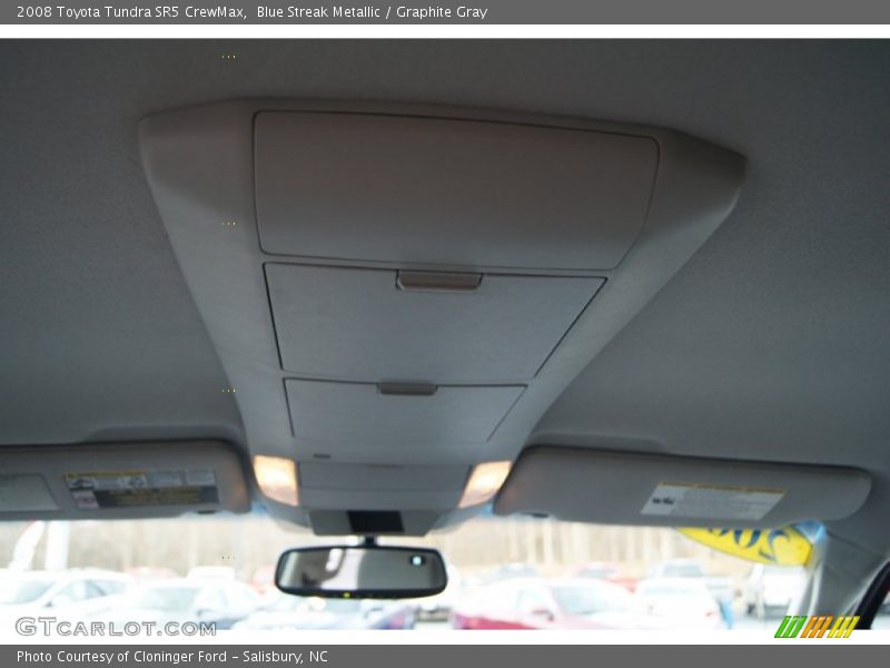 Blue Streak Metallic / Graphite Gray 2008 Toyota Tundra SR5 CrewMax