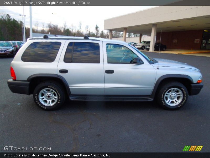 Bright Silver Metallic / Taupe 2003 Dodge Durango SXT
