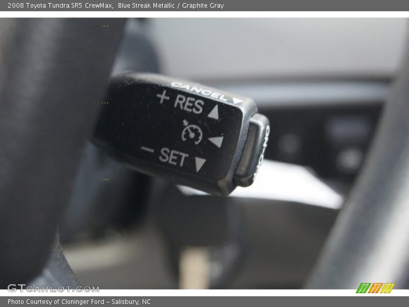 Blue Streak Metallic / Graphite Gray 2008 Toyota Tundra SR5 CrewMax