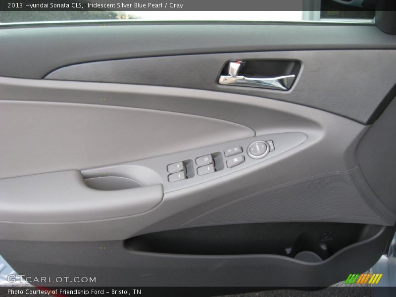 Iridescent Silver Blue Pearl / Gray 2013 Hyundai Sonata GLS